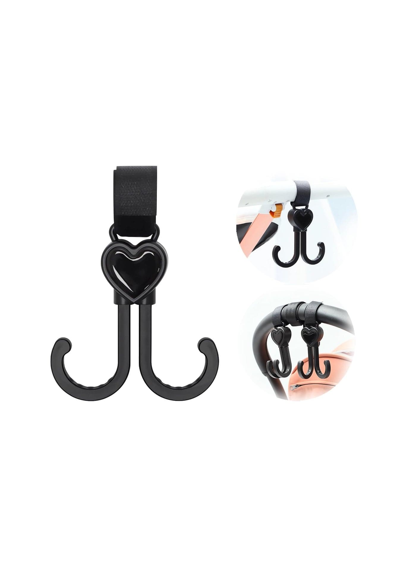 Buggy Clips for Pram, Baby Pushchair Hooks Universal Accessories to Shopping Bags, Handbag, Changing Bag, Stroller Hooks Organiser for Baby Changing Bags(6 Pack)