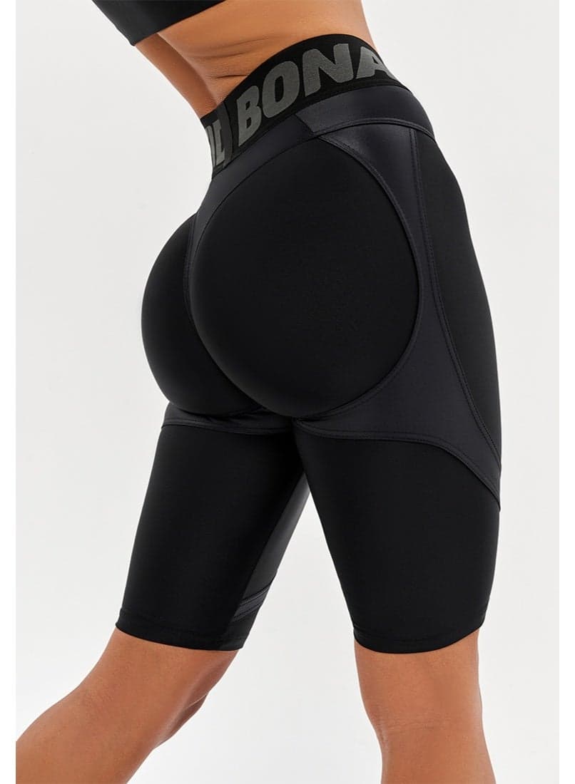 Bona Fide High Waist Biker Shorts for Women – Push Up Gym Shorts – Tummy Control Workout Shorts