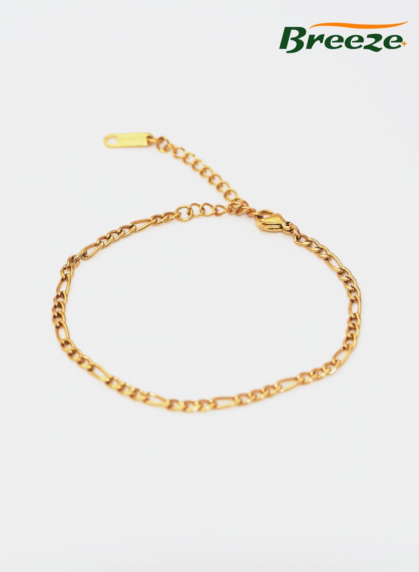 Gold-plated thin chain bracelet simple electroplating non-fading titanium steel fashion hand jewelry for women