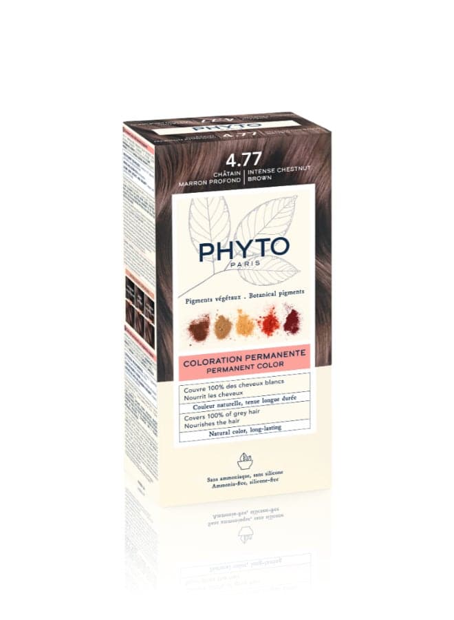 Phyto Phytocolor 4.77 Chatain Marron Profond | Intense Chestnut Brown