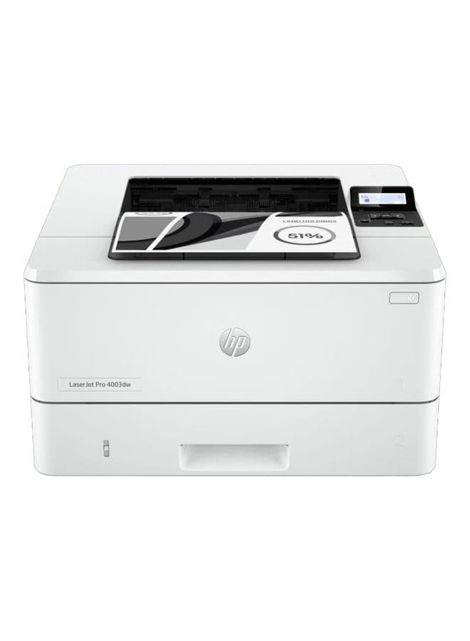 LaserJet Pro 4003dw Printer White