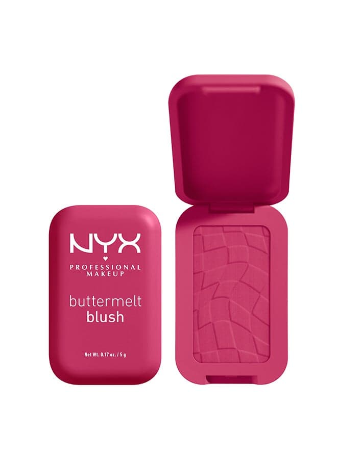 Buttermelt Blush, Powder Blush, Up To 12 H Wear, Fade & Transfer Resistant, Butta Than Before