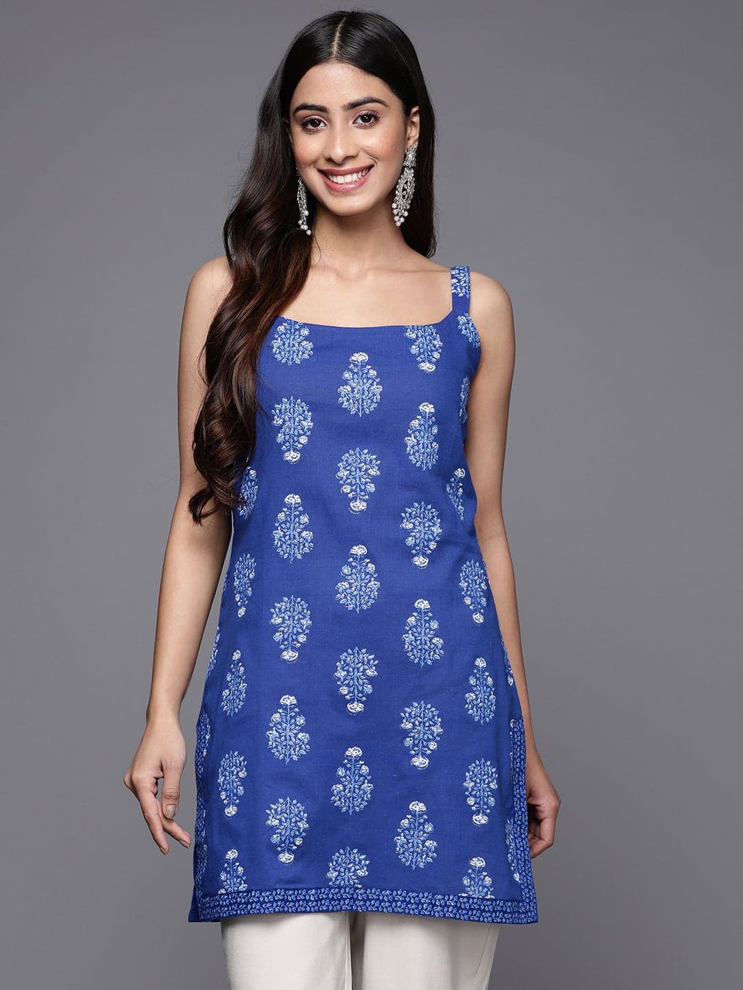 Blue Traditional Wear Tunic for Women