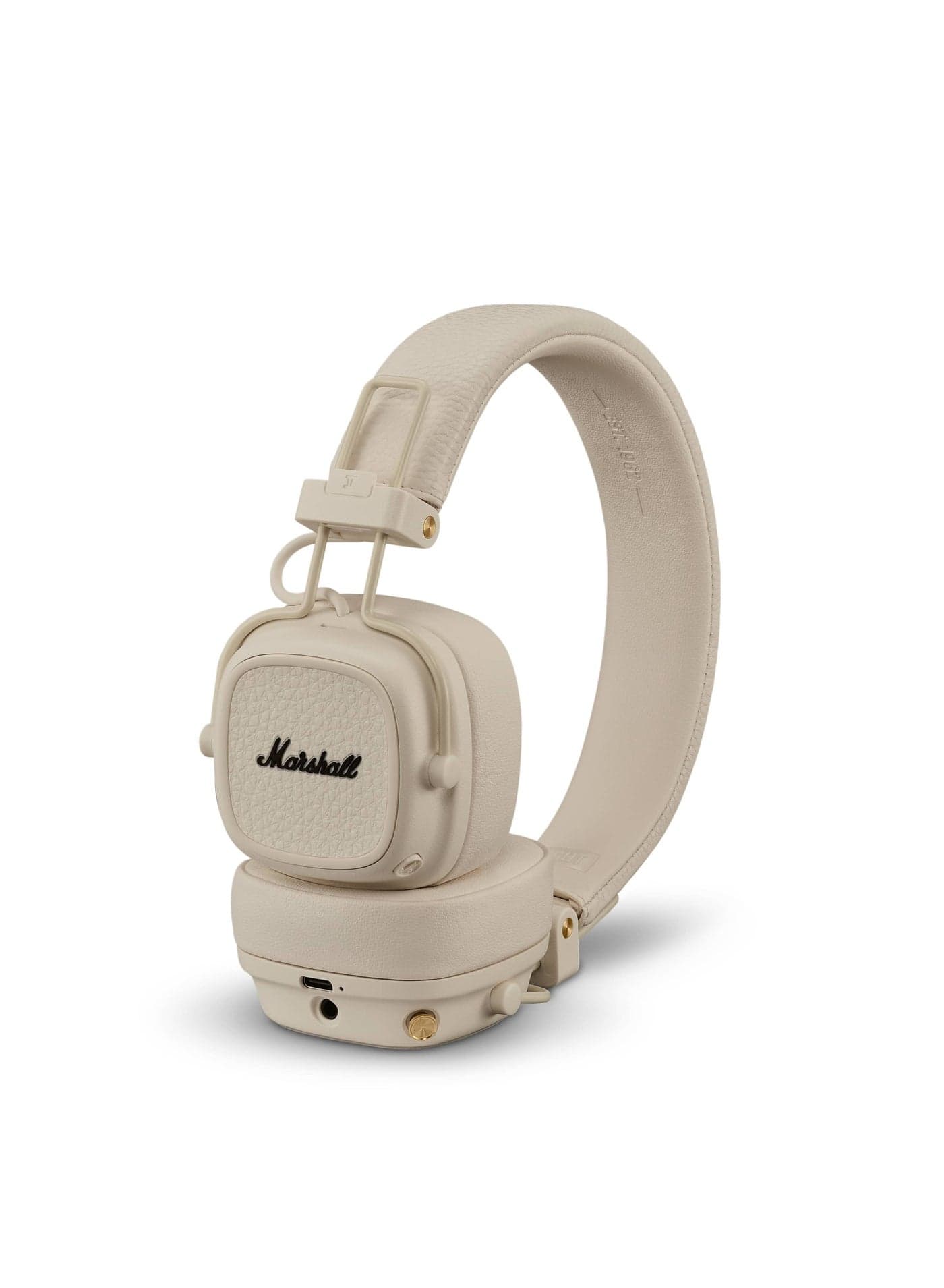 Major V On-Ear Bluetooth Wireless Headphone with 100+ Hours Playtime Beige/Cream
