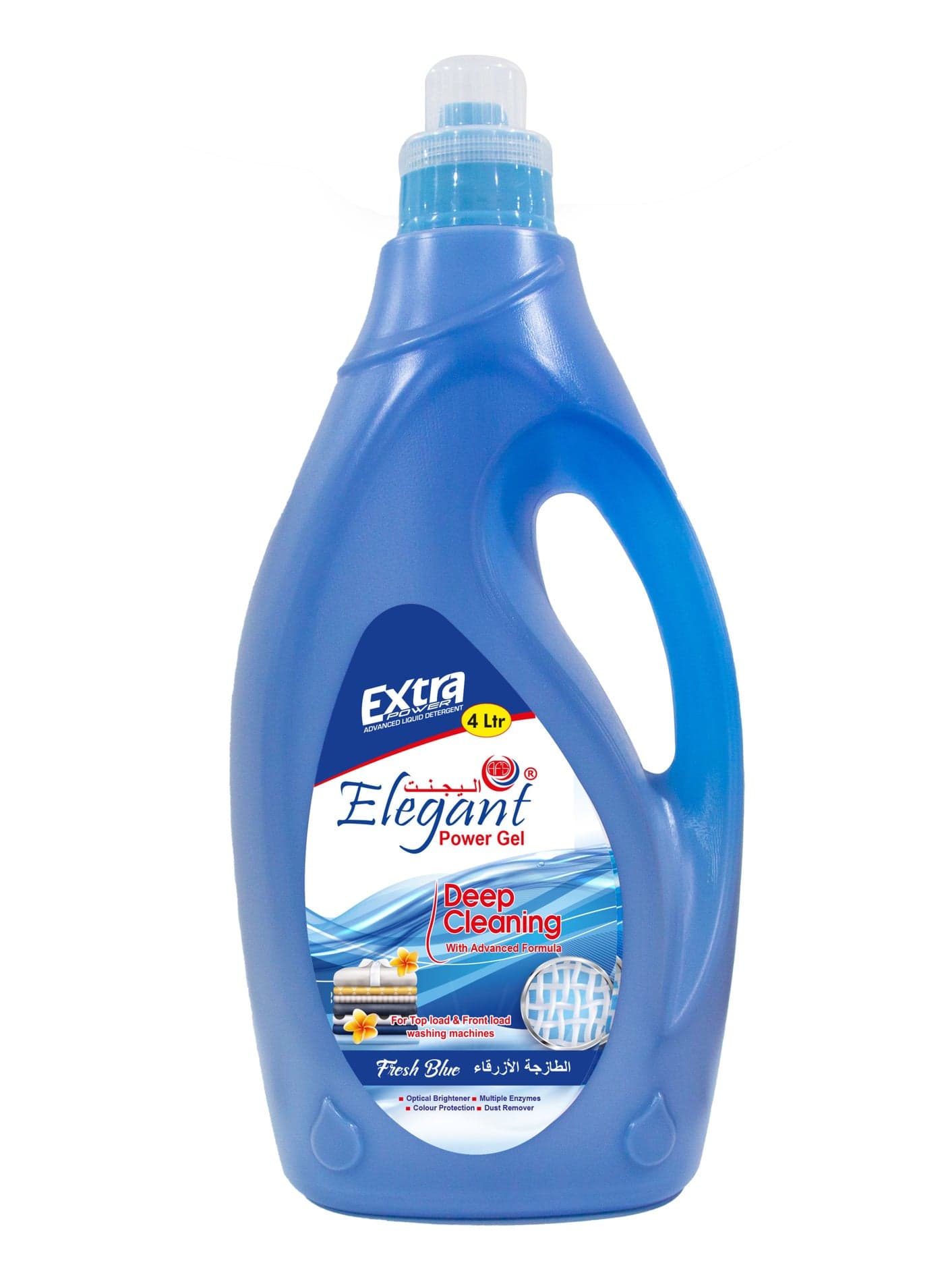 Fresh Blue Deep Cleaning Power GEL 4 Liter Liquid Laundry Detergent
