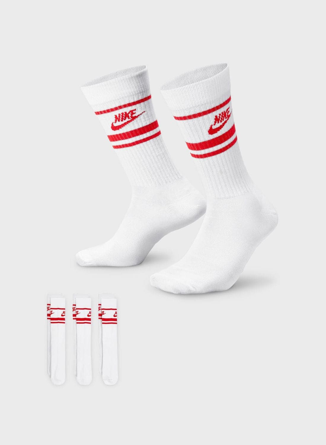 3 Pack Everyday Essential Crew Socks