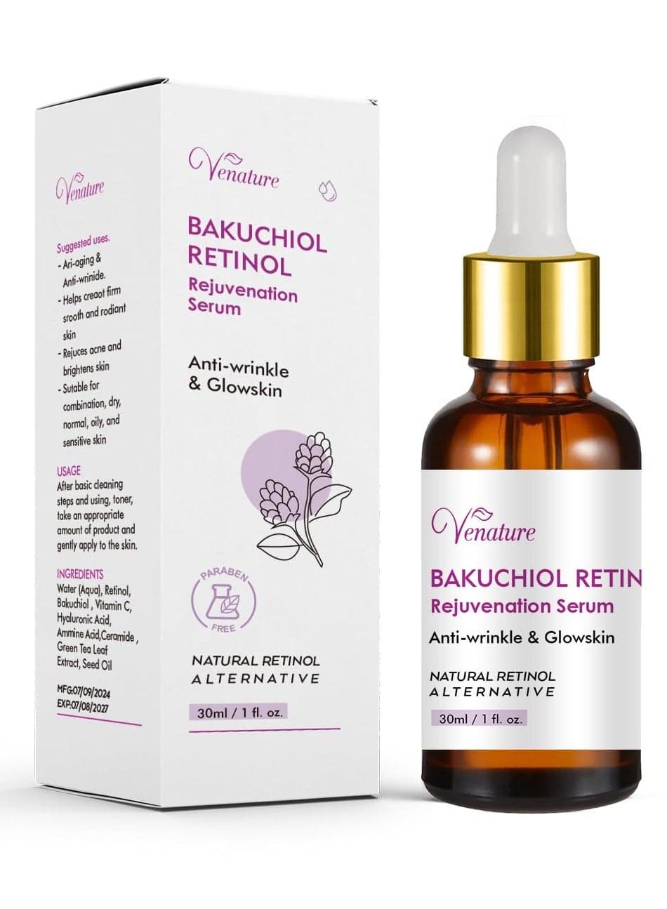 Venature bakuchiol retinol rejuvenation serum 30ml