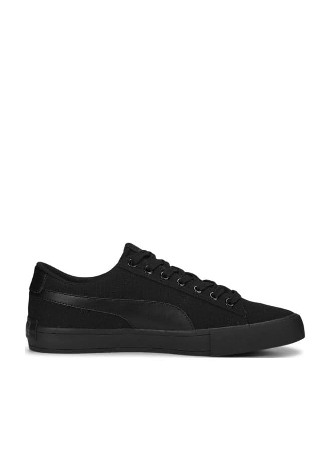 Bari Casual Canvas Unisex Black Sneakers