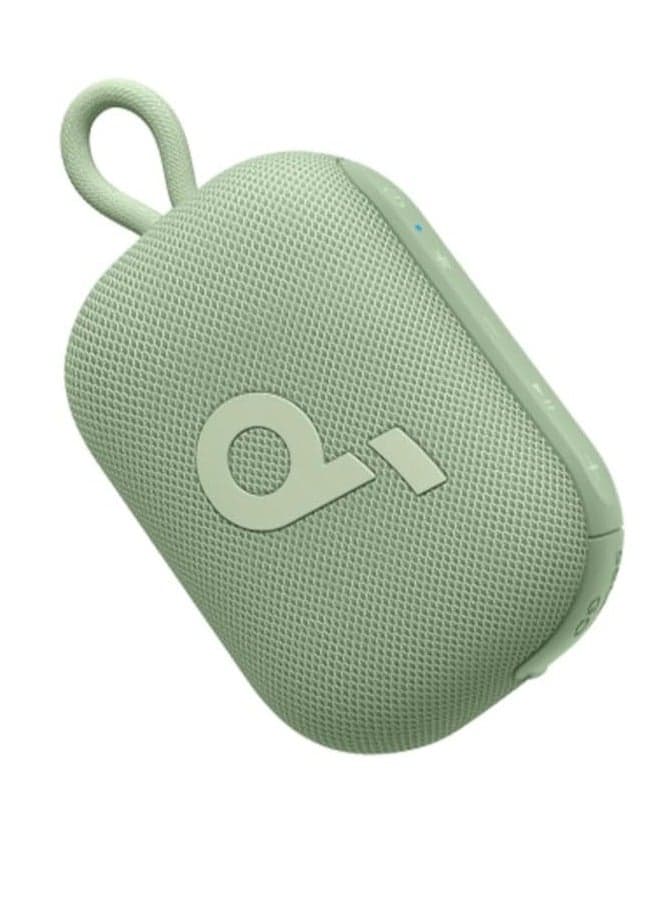 Soundcore Select 4 Go Ultra Portable Bluetooth Speaker by Anker, 20H Playtime, IP67 Waterproof and Dustproof, Floatable, Customisable Pro EQ, Wireless Stereo Pairing, Ideal for Home, Outdoors, Hiking Green
