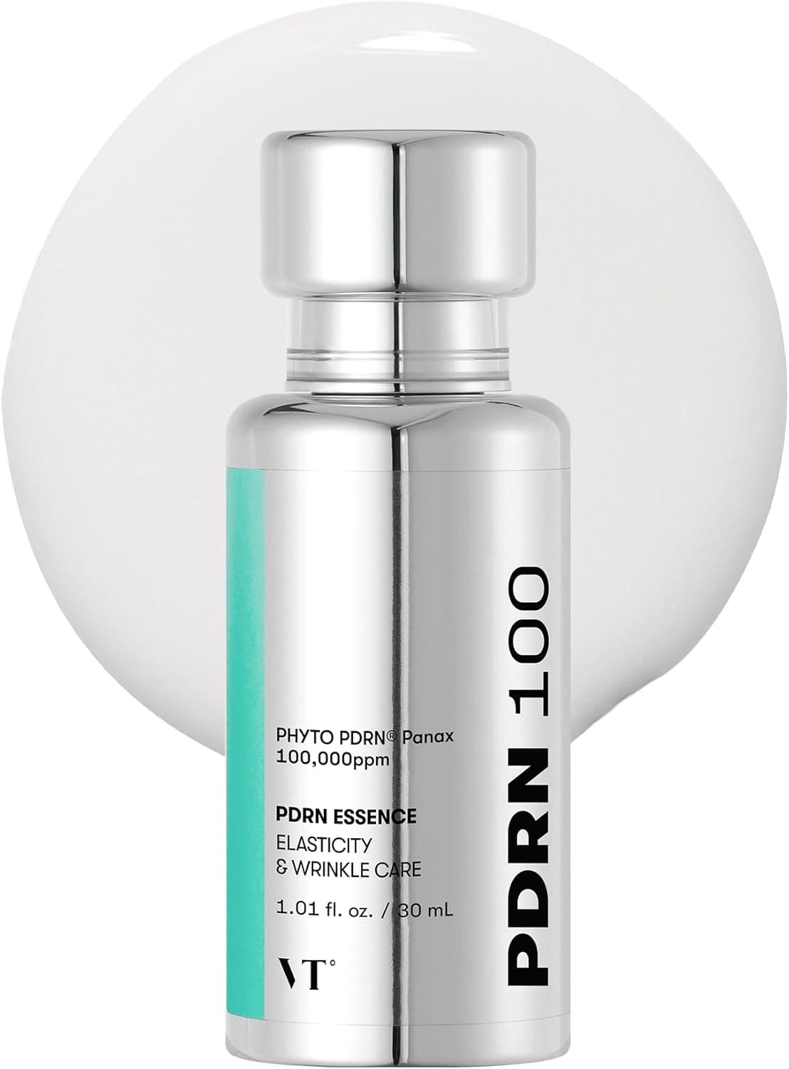 PDRN 100 Essence, Korean Gingseng Plant-derived PDRN Serum for Natural Glow, Korean skincare 1.01 fl. Oz.