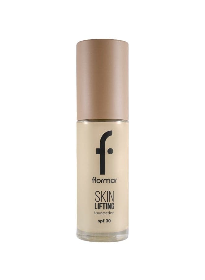 Skin Lifting Foundation – 020 Pure Beige – Creamy Texture, Firming Care Effect, SPF 30, Smooth Youthful-Looking Finish