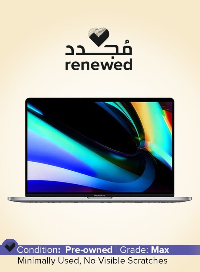 Renewed - MacBook Pro A2141 (2019) Laptop With 16-Inch Display, Core i7 Processor/16GB RAM/512GB SSD/macOS English Space Grey