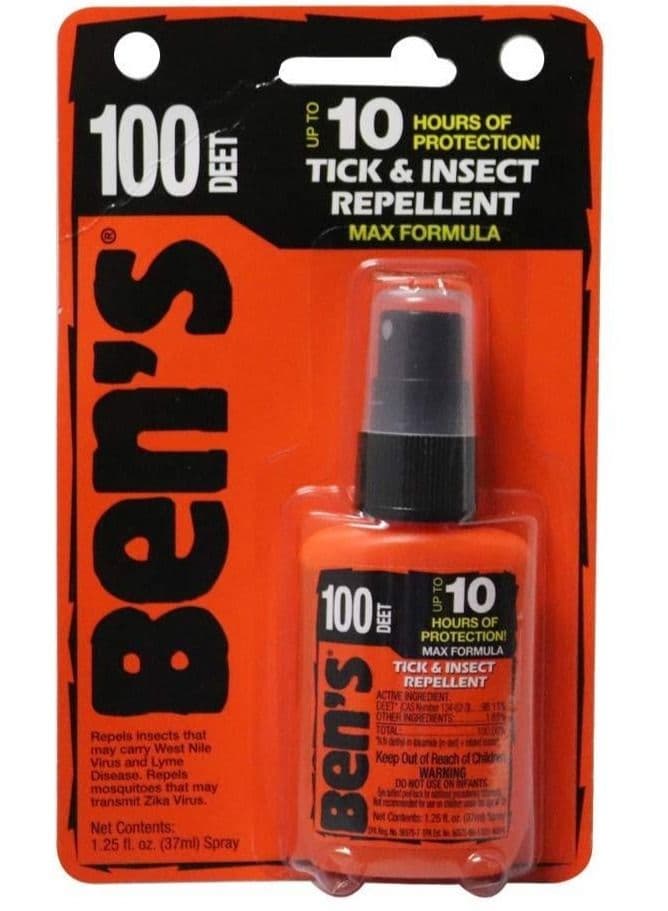 Ben's 100% Deet Tick & Insect Repellent Bug Protection