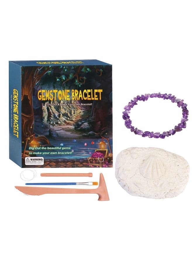 DIY Kids Gemstone Crystal Excavation Toys Set
