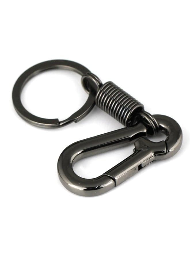 Retro Style Simple Strong Carabiner Shape Keychain Key Chain Ring Keyring Keyfob Key Holder,Auto Vehicle Key Chain Accessories