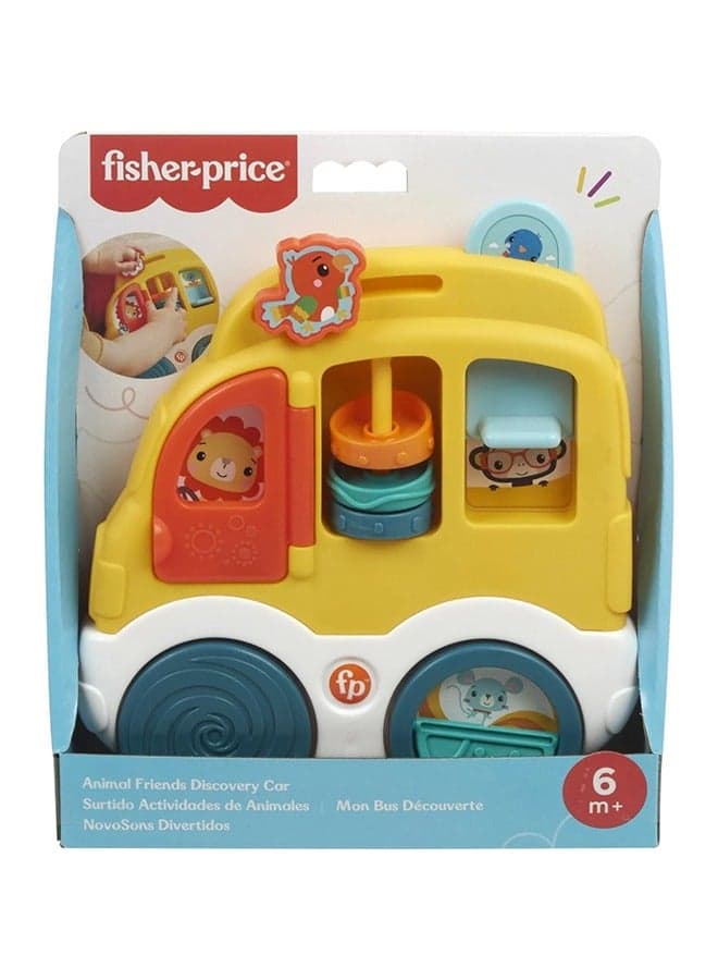 Baby Toys Animal Friends Discovery Collection Of Fine Motor Activities For Infants 6+ Months, Each Sold Separately
