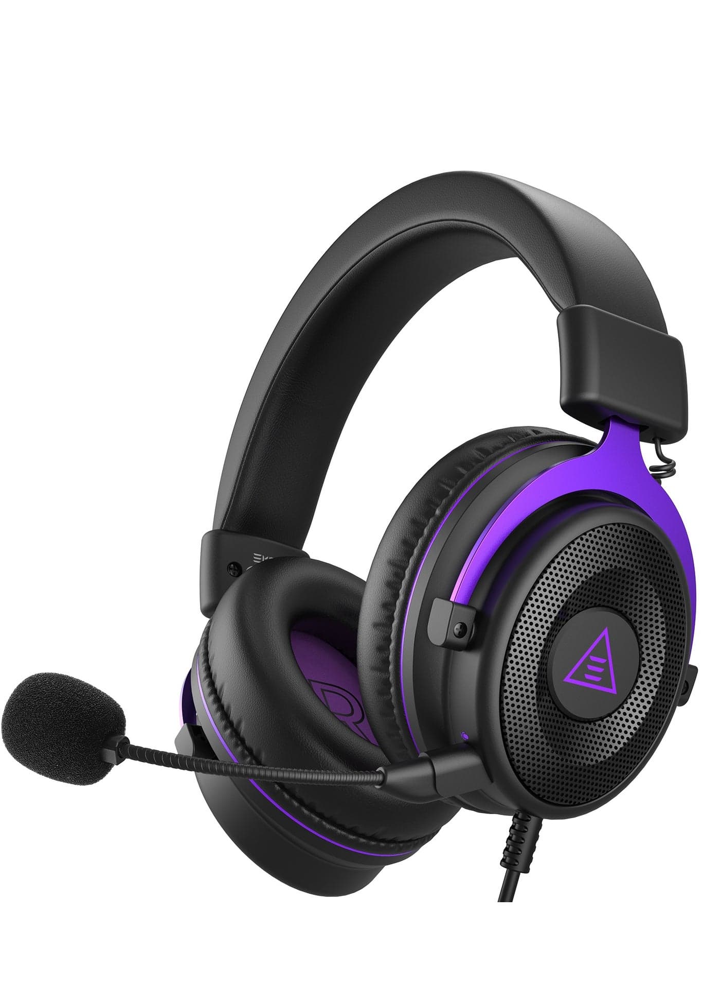 EKSA E900 Headset with Microphone for PC, PS4,PS5, Xbox - Detachable Noise Canceling Mic, 3D Surround Sound, Wired Headphone for Gaming, Computer, Laptop, 3.5MM Jack