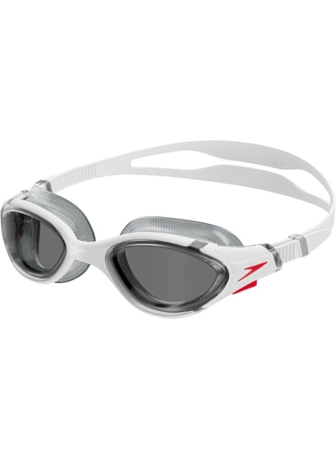Speedo Biofuse 2.0 Swimming Goggles - White/Red