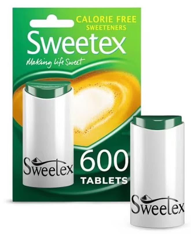 Sweetex Calorie Free Sweetener 600 Tablets