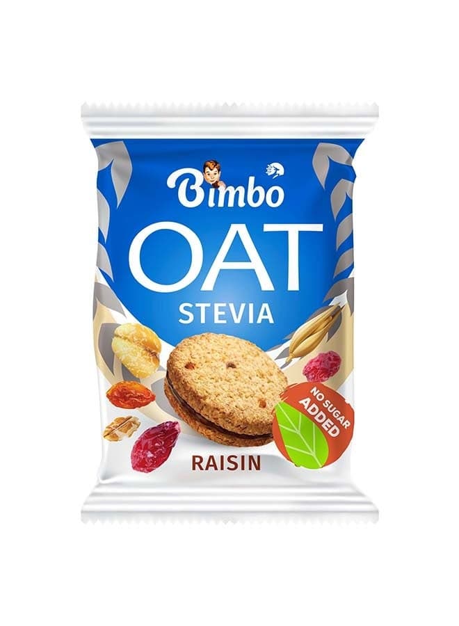 Bimbo Sugar Free Oat Biscuits with Raisin with Stevia - 30 gm