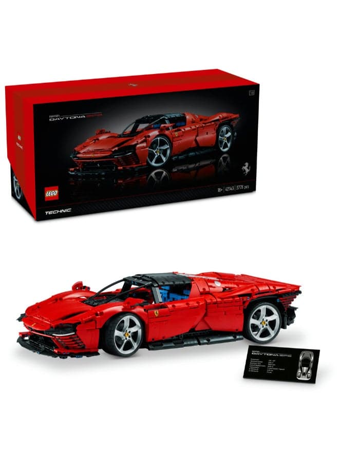 Technic Ferrari Daytona SP3 42143 (Age 18+, 3778 Pieces)