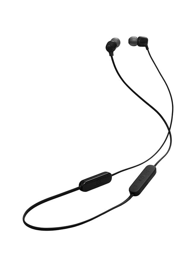 JBL Tune 135BT Wireless In-Ear Headphones with Pure Bass Sound, 25H Battery Life, Google Fast Pair, Multi-Point Connection, Hands-Free Calls, IPX4 Water Resistant, Black black