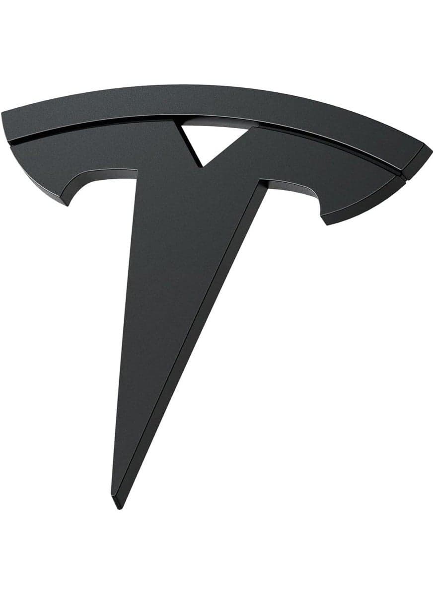 Front Emblem Logo Full Cover for Tesla Model 3 2025 / 2024 Refresh (Highland) - Black