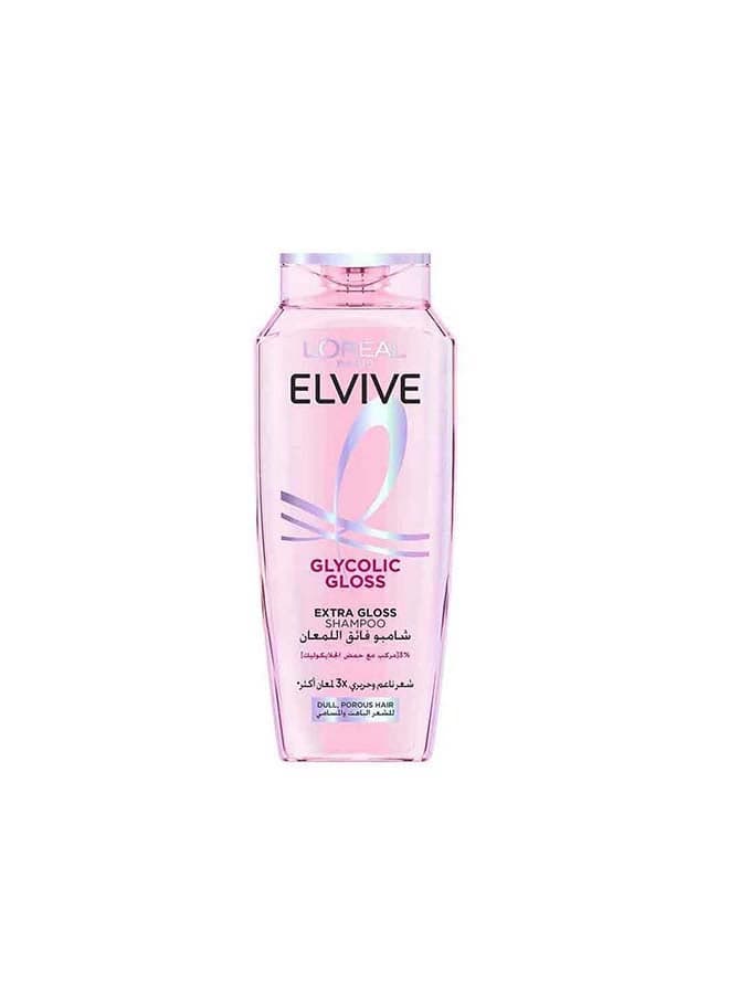 Elvive Glycolic Gloss Extra Gloss Shampoo with 3% Glycolic Acid for Dull and Porous Hair 200ML