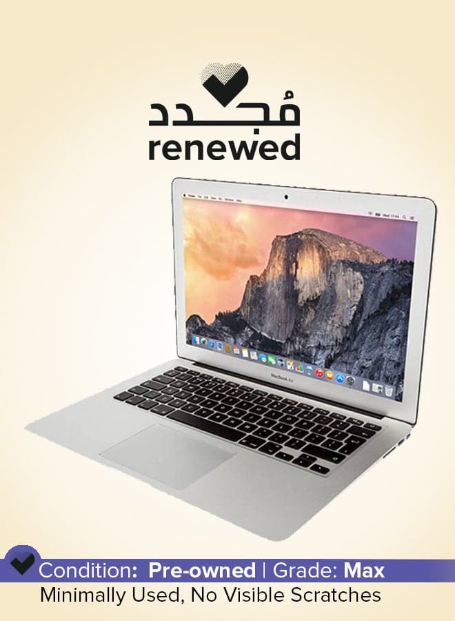 Renewed - Macbook Air (2015) A1466 Laptop With 13.3-Inch Display,Intel Core i5 Processor/2nd Gen/8GB RAM/512GB SSD/1536MB Intel HD Graphics 6000 English Silver English Silver