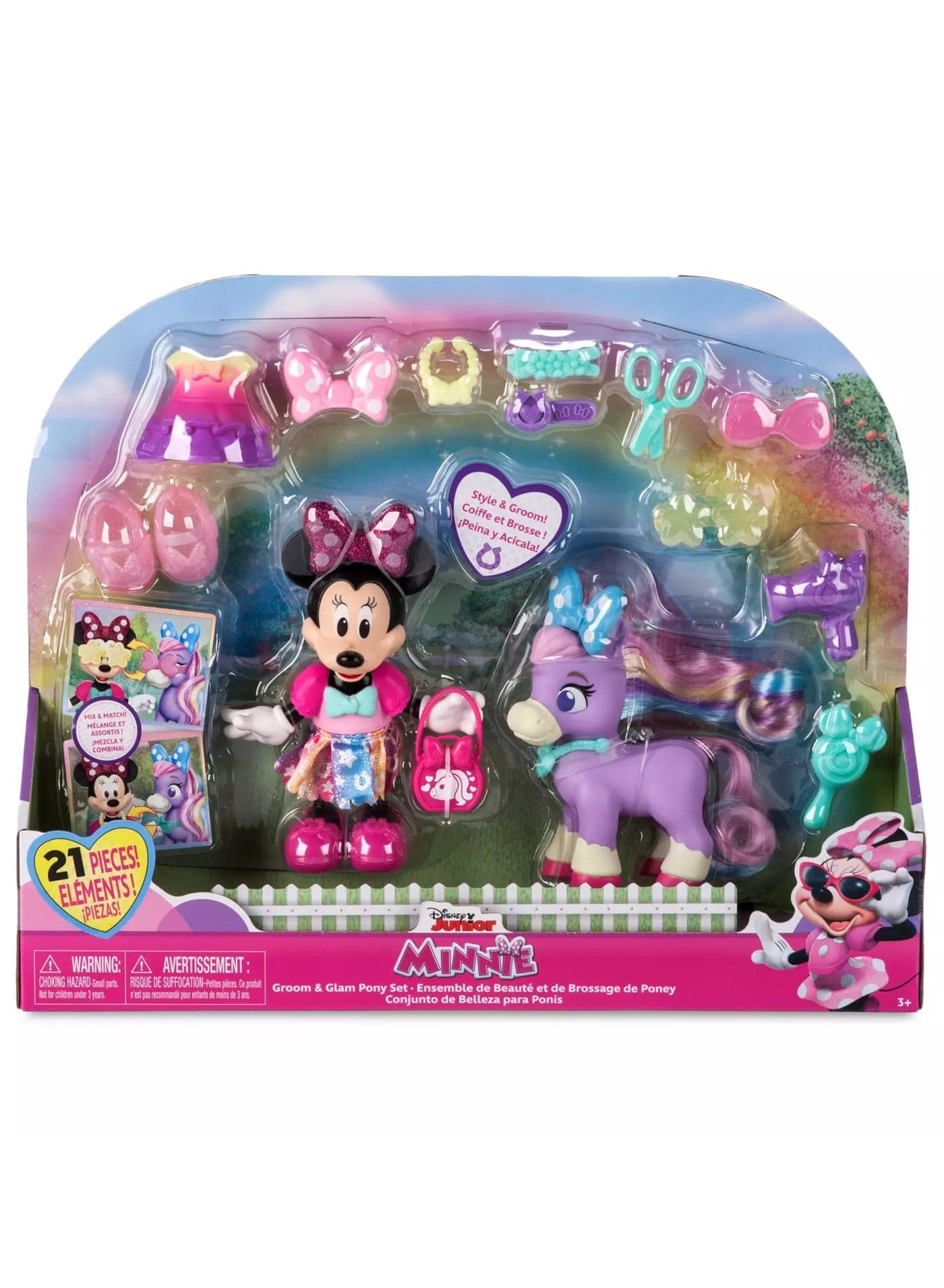 Minnie Mouse Groom & Glam Pony Set 88239
