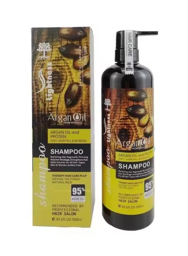 Argan Oil And Protein Anti Hair Fall And Renewal Shampoo 900 ML