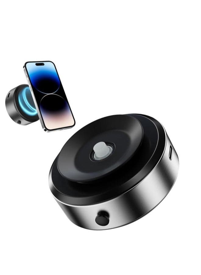 Car Phone Holder, Double Sided Magnet Phone Holder for Car, Double Sided Phone Suction Mount, Magnetic Phone Holder, Compatible with iPhone and Android