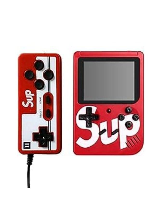 New Edition SUP Handheld Game Console – 400 in 1 Retro Video Game Player with Classic Mario, Contra & More, Portable Mini Gaming Console with Controller for Kids & Adults, Rechargeable Gift Toy