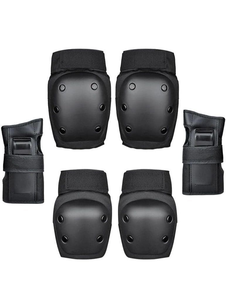Knee Pads Set, Protective Gear for Kid Children Teenager Adult with Knee Elbow Wrist Pads for Rollerblading, Skating, Skateboard, Scooter, Biking, Cycling