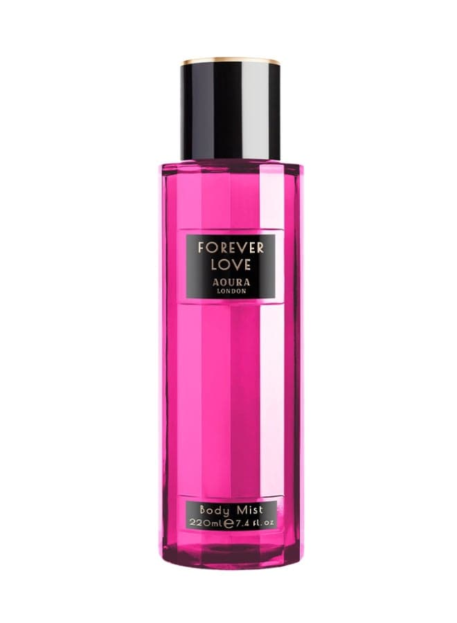 Aoura London Forever Love Body Mist For Women | Fresh & Floral | Long-Lasting Daily Fragrance Perfume For Women | Refreshing & Elegant Scent | Perfect For Everyday Wear, 220ml