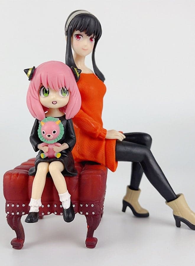 Spy x Family Anya, Yor and Loid Figure Model, Trendy Anime Figures, Decoration Gift, Birthday Gift For Boys And Girls, 14 cm
