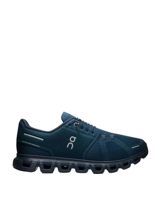 ON Cloud 6 Casual Shoes Black/Dark Blue