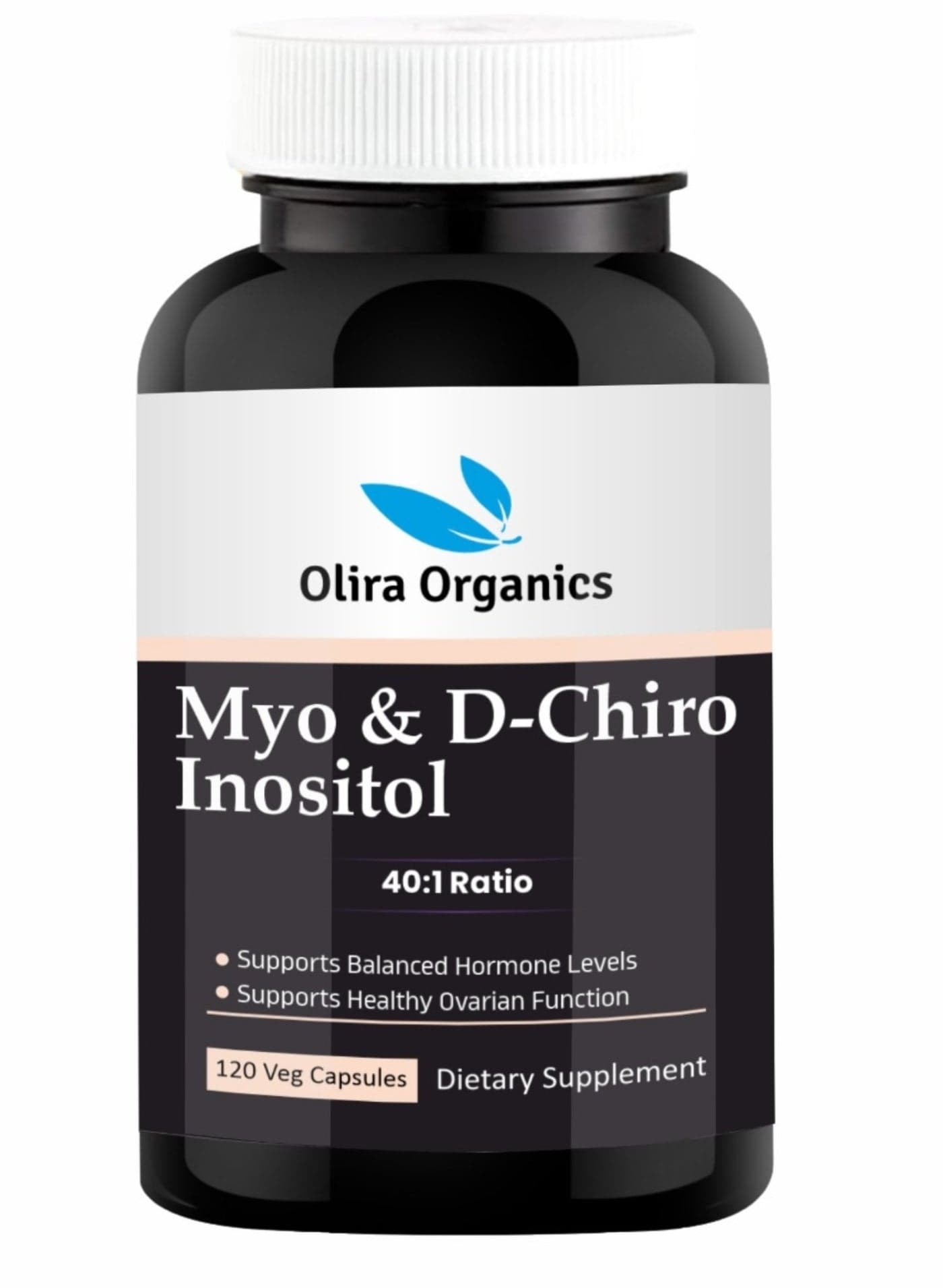 Myo & D-Chiro Inositol 120 Veg Capsules | Supports Healthy Ovarian Function & Balanced Hormones Level
