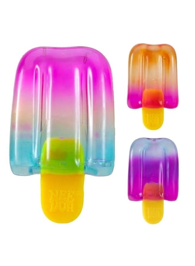 Ice Cream Stick Nice-Sicle Sensory Squeeze Toy for Anxiety Relief and Stress Relief | Colors May Vary