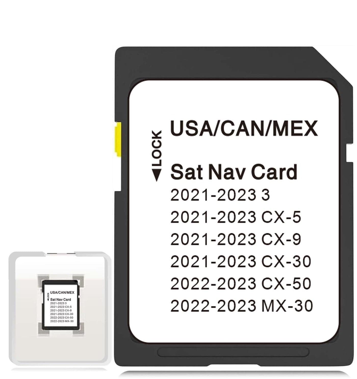 CX-30 Latest Navigation SD Card Map Update, TD2K66EZ1B Navigation Accessories for CX-5 3 CX-9 2021-2023, 2022-2024 CX-50, 2022-2023 MX-30