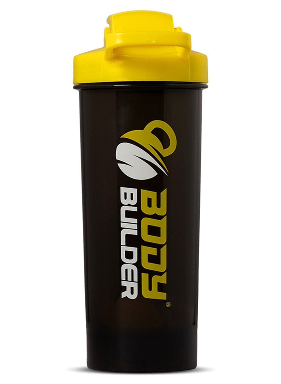 Protein Shaker Bottle, 600 ml - Dark Brown