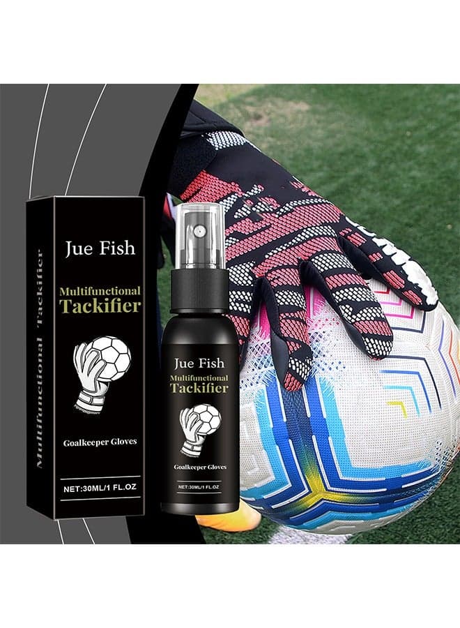Multifunctional Tackifier, Football Glove Tackifier, 30ML Anti-Slip Goalkeeper Spray, Multi-Functional Goalkeeper Glue