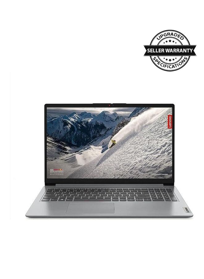 Ideapad 1 15 IGL7 Laptop With 15.6-Inch Display, Celeron N4020 Processor/4GB RAM/256GB SSD/Intel UHD Graphics 600/Windows 11 Home Grey