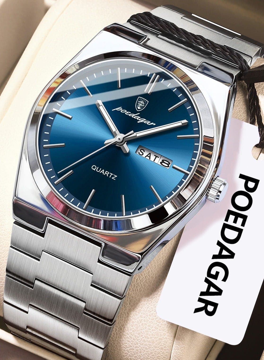 Man Watch ,Watches for Men , Waterproof Luminous Men's Watch Quartz-40.5mm
