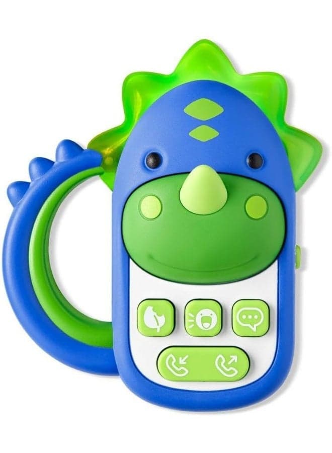 Baby Zoo Cell Phone Toy – Interactive Dinosaur-Themed Learning Toy for Infants