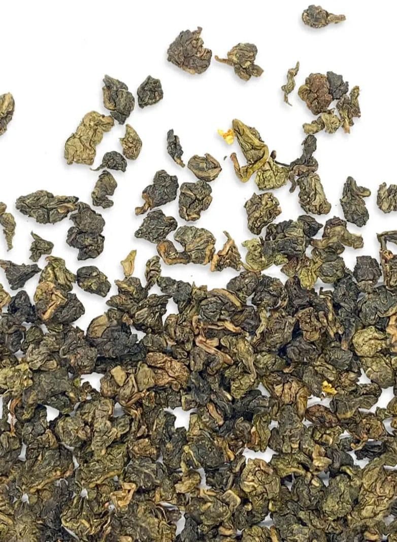Oolong Tea Osmanthus Aromatic Soothing Natural Whole Leaf Silky Texture Antioxidant Rich