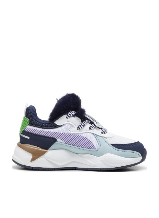 TROLLS RS-X Kids White Sneakers