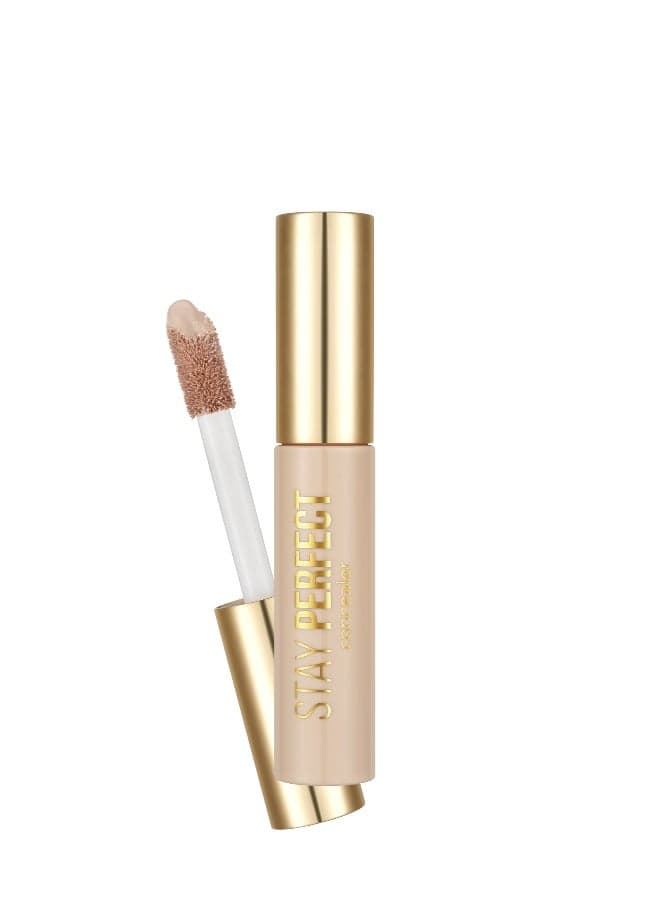 Stay Perfect Concealer – 007 Light Beige – Buildable, Long-Wear, Matte Finish, High Pigment, Blendable Light Beige