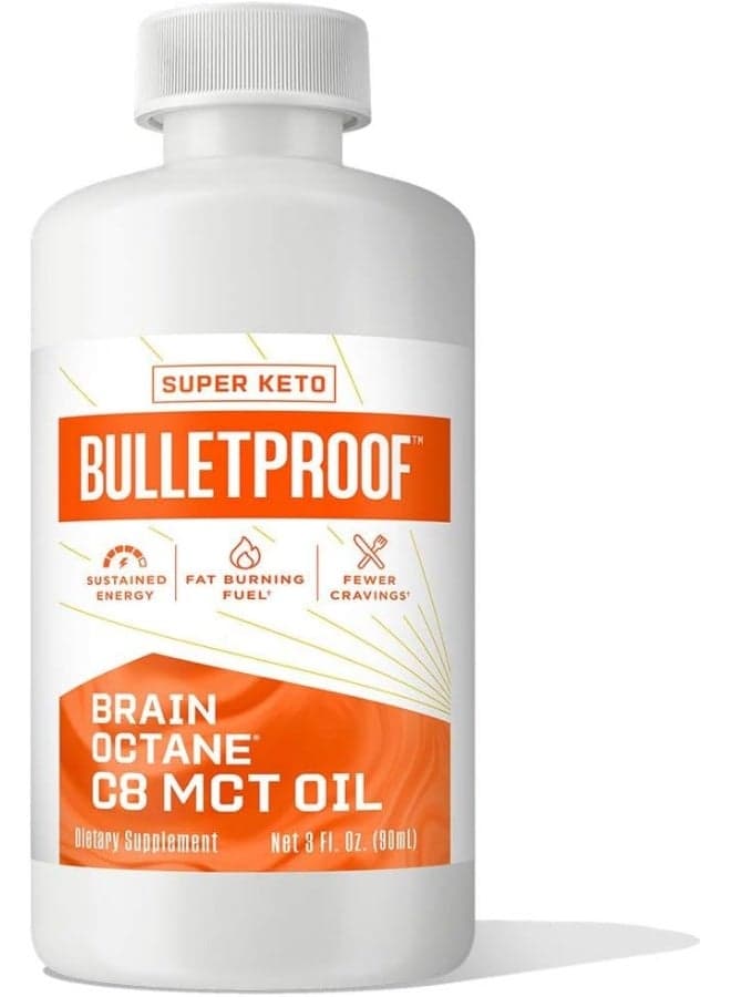 Bulletproof Brain Octane C8 MCT Oil 3 oz