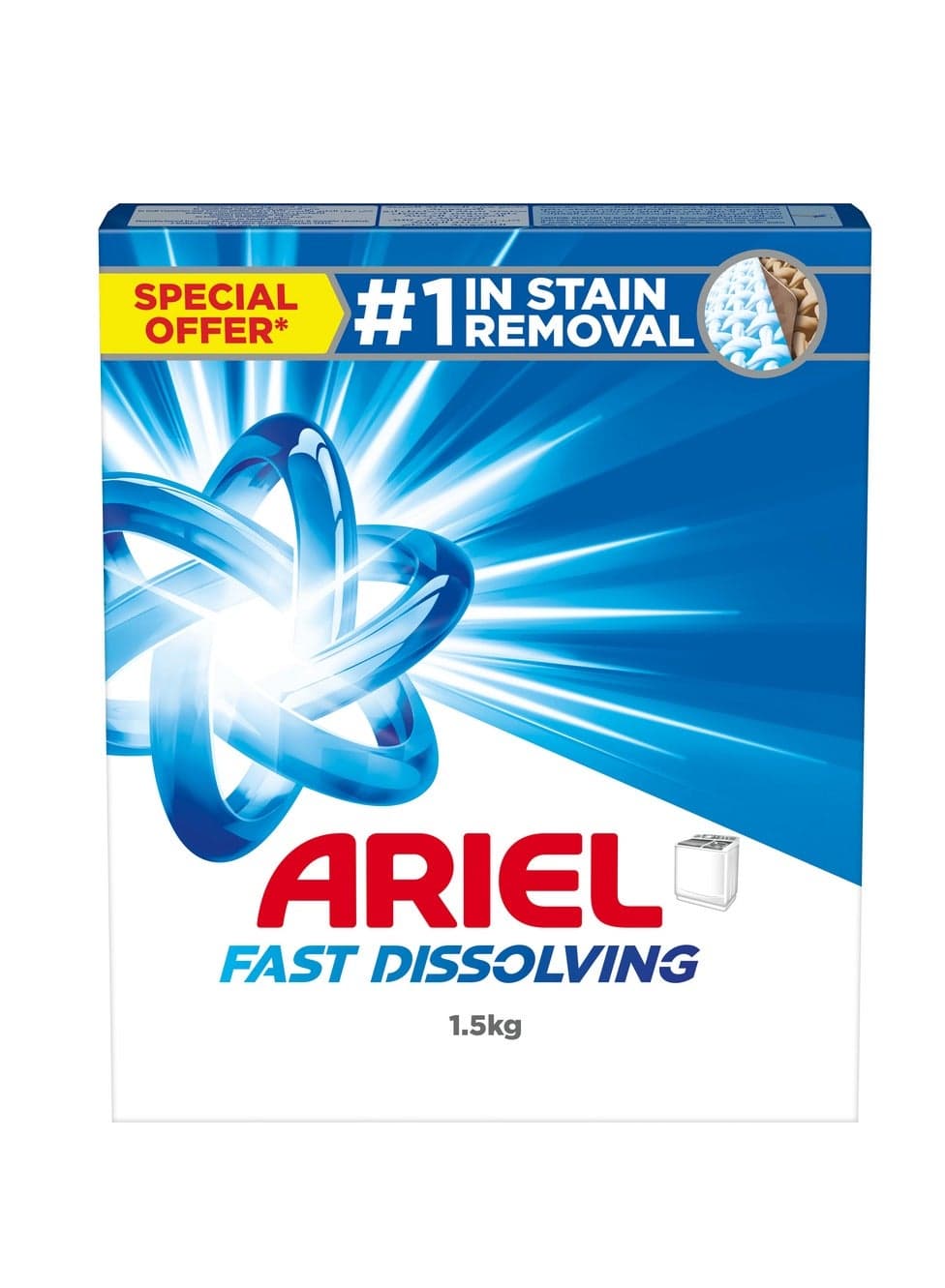 Fast Dissolving Laundry Detergent Powder